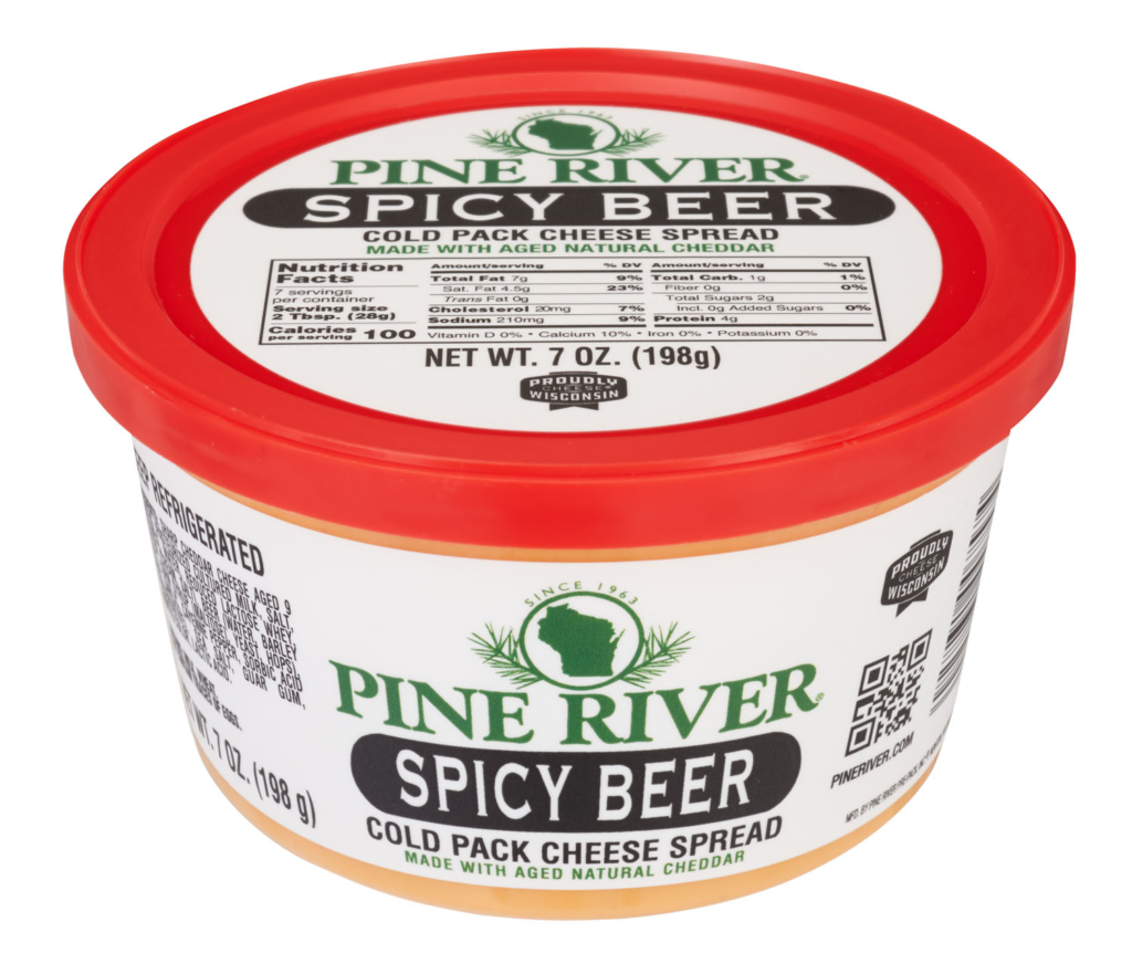 Pine River Spicy Beer Cheese Spread 7oz