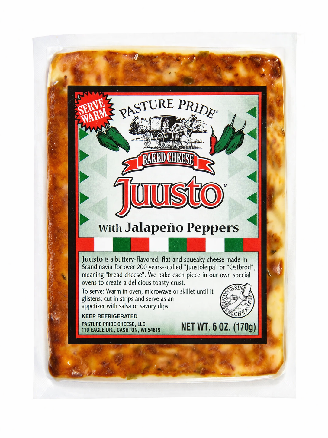 Pasture Pride Jalapeno Juusto Cheese 7oz
