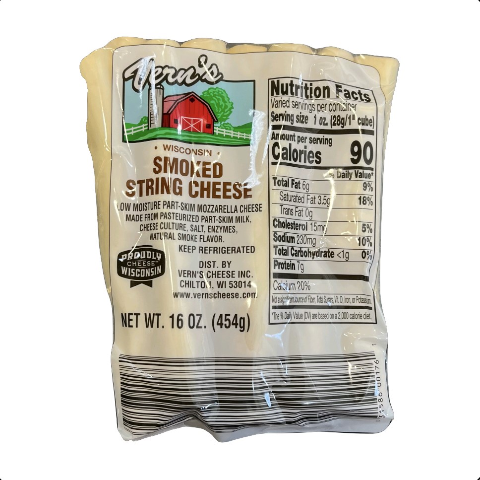 Buy Smoked Wisconsin String Cheese Online