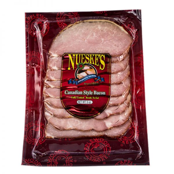 nueske's applewood smoked sliced canadian bacon