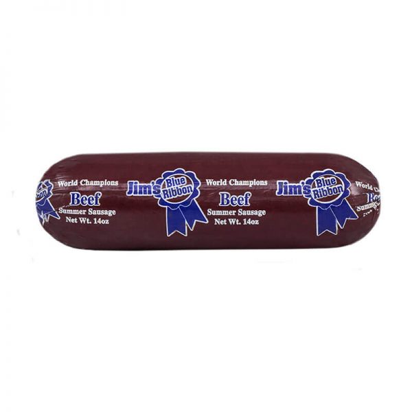 jim's blue ribbon beef summer sausage