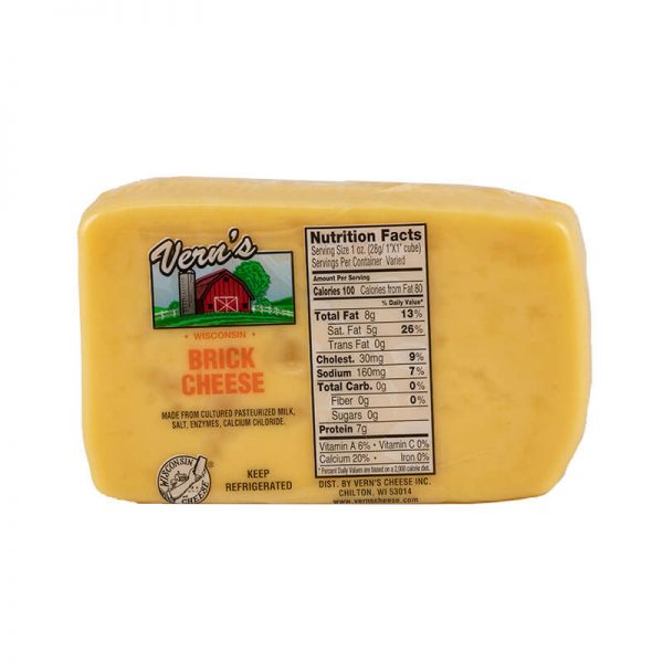 Widmer Cello Brick Cheese 1lb