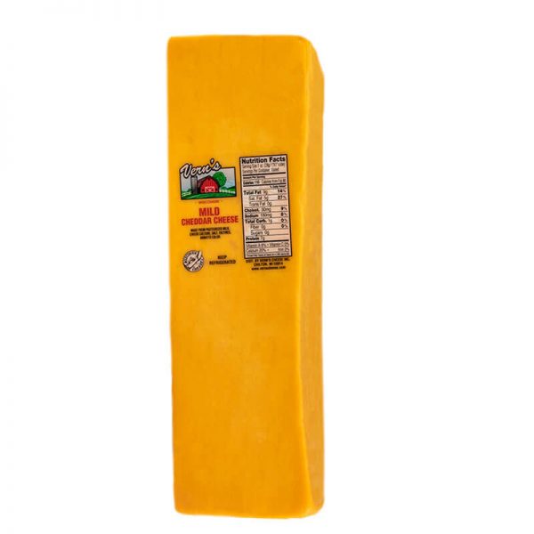 Vern's Mild Cheddar Cheese 5lb Brick