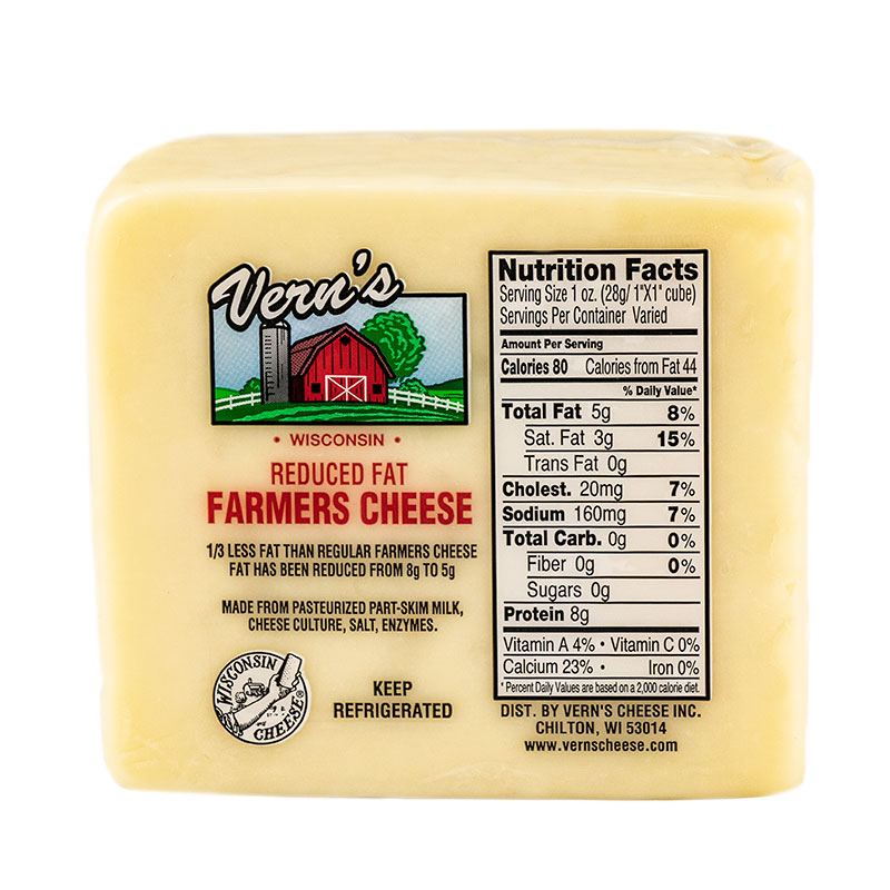 Vern's Farmers Cheese 1lb