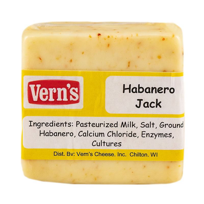 Vern's Habanero Jack Cheese 1lb