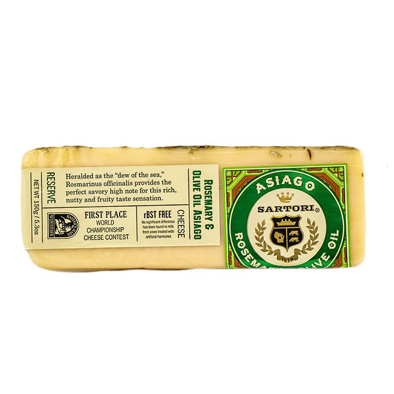 Sartori Rosemary & Olive Oil Asiago Cheese 5.3oz