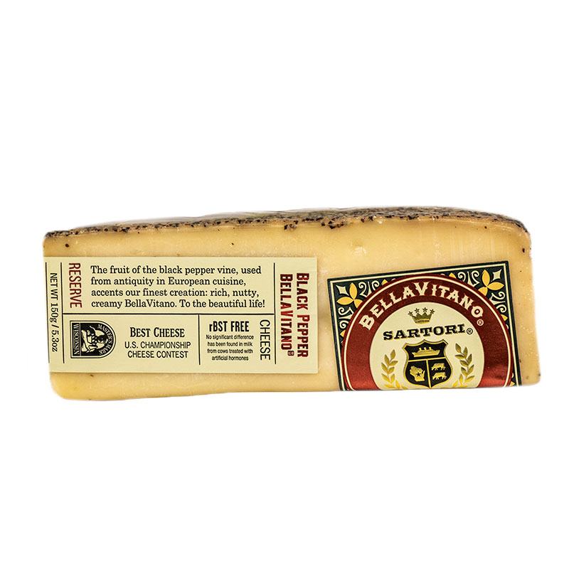 Sartori Black Pepper BellaVitano Cheese 5.3oz