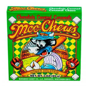 baraboo candy moo chews chocolate caramel candy