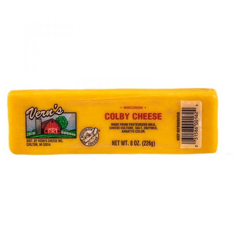 Buy Wisconsin Colby Cheese Sticks Online Vern's Cheese