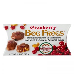 cape cod cranberry bog frogs chocolate candy