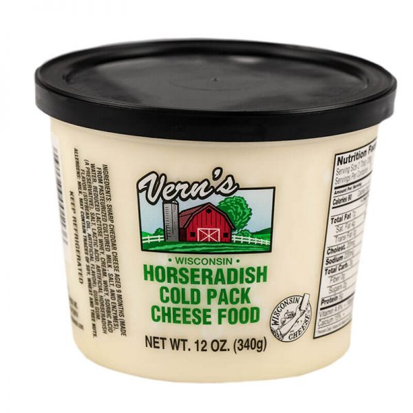 Vern's Cheese 12 oz Horseradish Cheese Spread