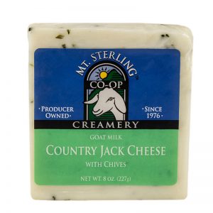 mt. sterling chive jack goat cheese