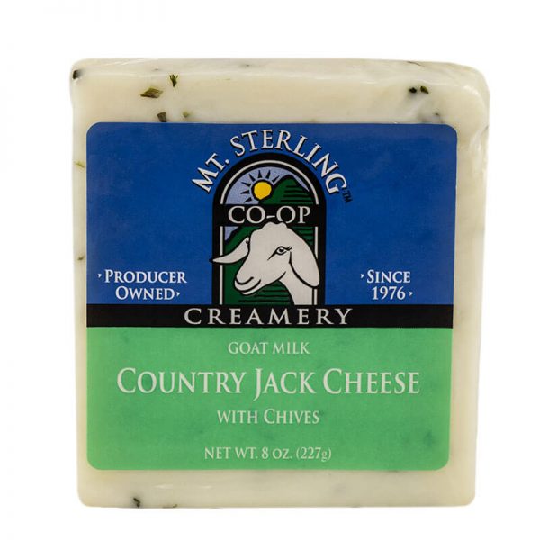 mt. sterling chive jack goat cheese