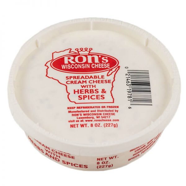 ron's herb & spice cream cheese spread
