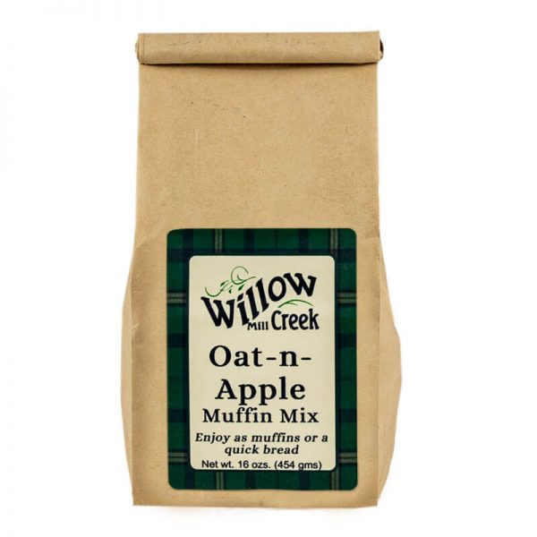 willow creek mill oat n apple muffinf mix