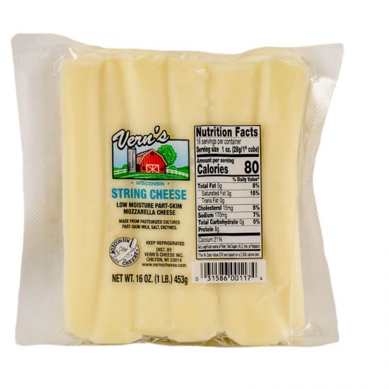 Buy Wisconsin String Cheese Online | Vern's Cheese