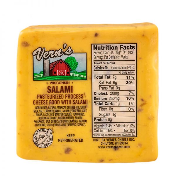 vern's salami cheese