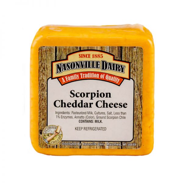 Nasonville Scorpion Cheddar Cheese 1lb