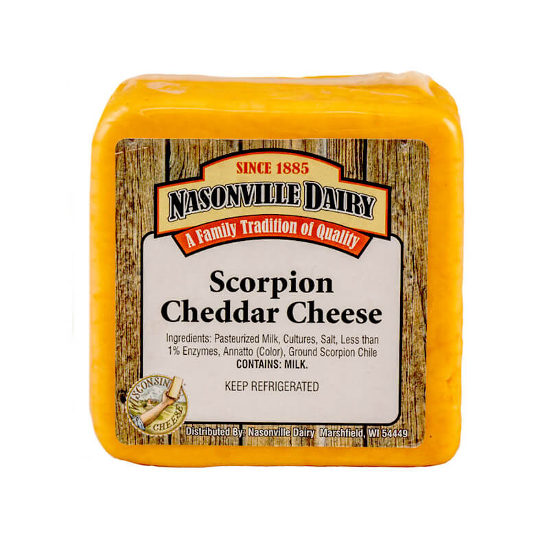 Nasonville Scorpion Cheddar Cheese 1lb