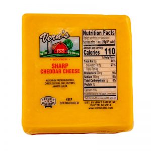 Vern's Sharp Cheddar Cheese 1lb