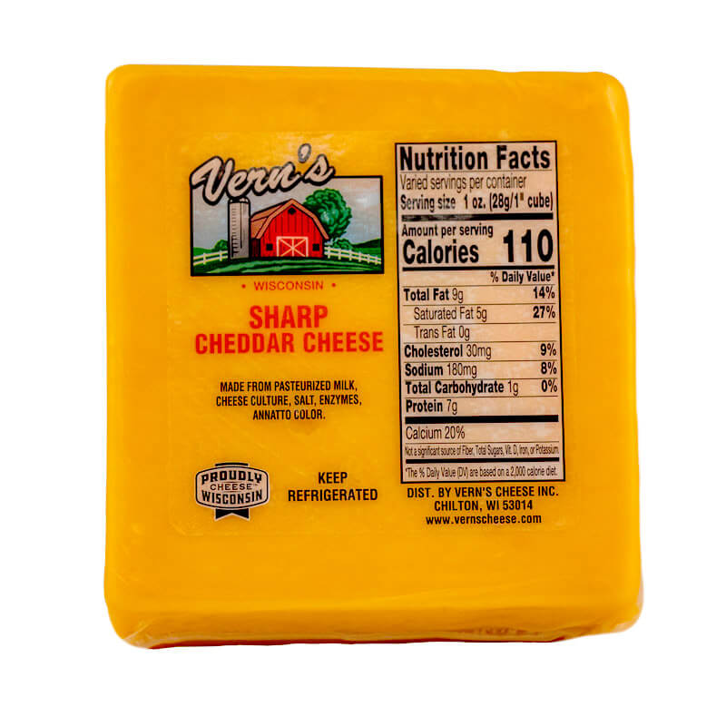 Buy Sharp Wisconsin Cheddar Cheese Online