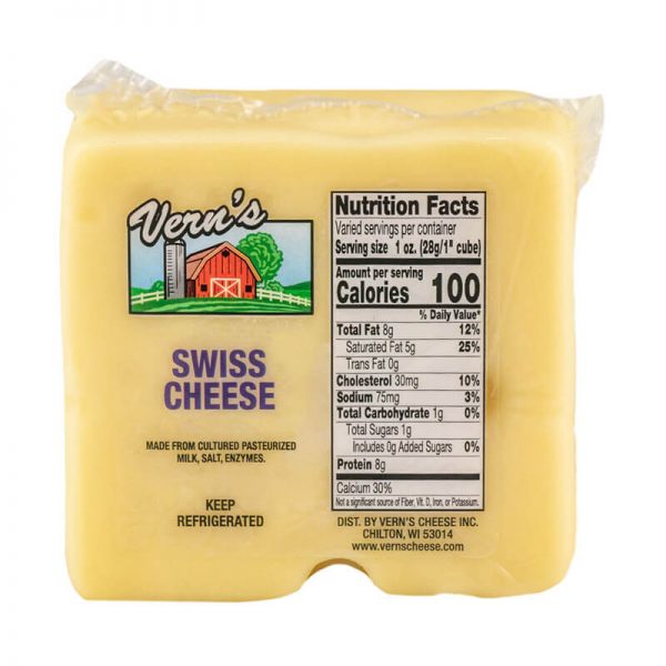 Vern's Swiss Cheese 1lb