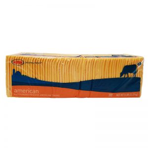 AMPI sliced American cheese 5 lb
