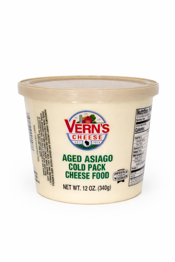 Vern's Aged Asiago Cheese Spread 12oz