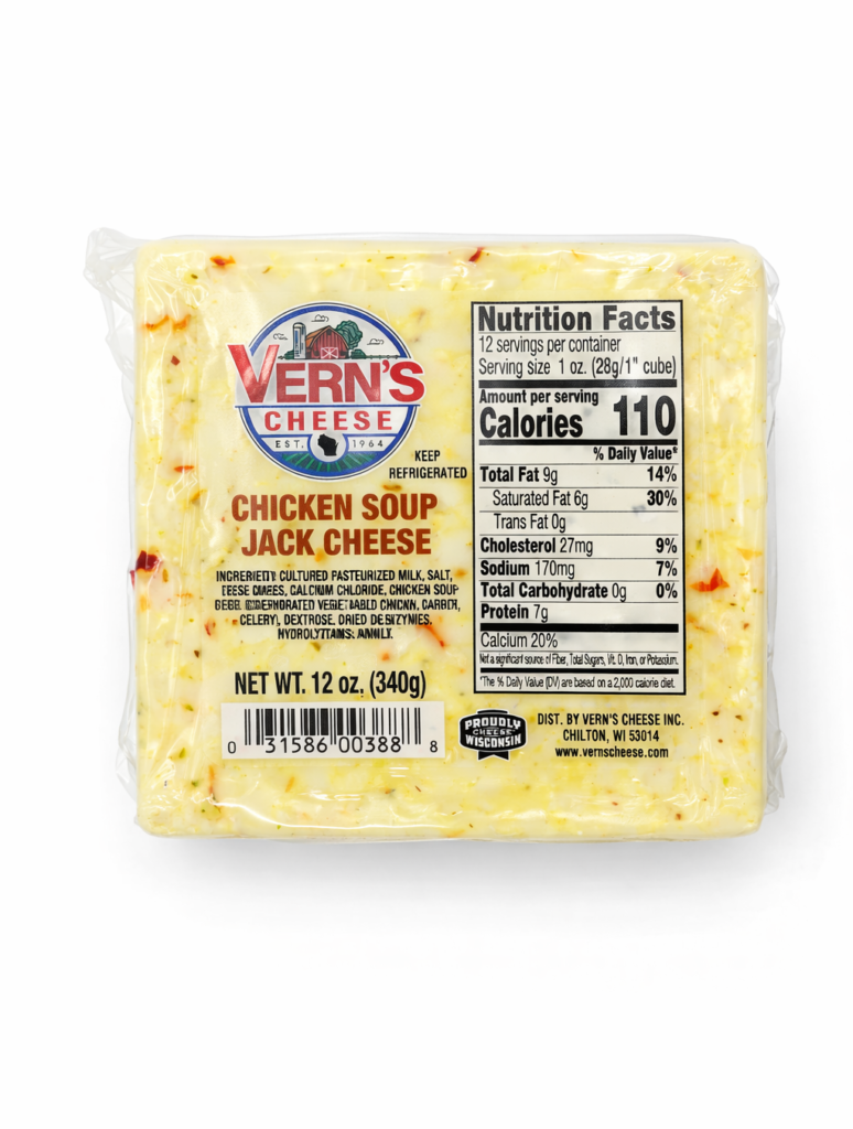 Vern's Chicken Soup Cheese 12oz