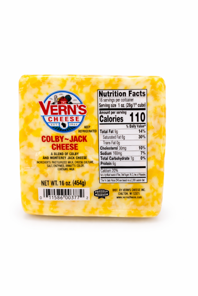Vern's Colby Jack Cheese 1lb