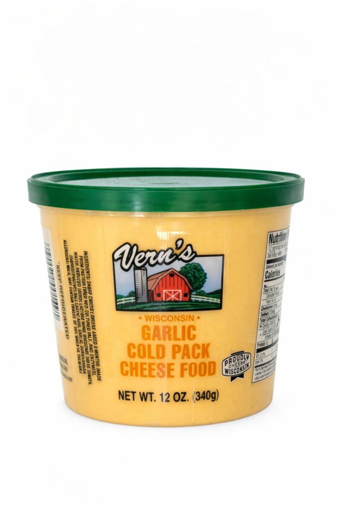 Vern's Garlic Cheese Spread 12oz