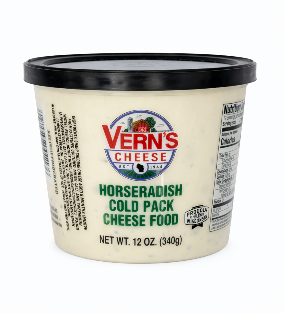 Vern's Horseradish Cheese Spread 12oz