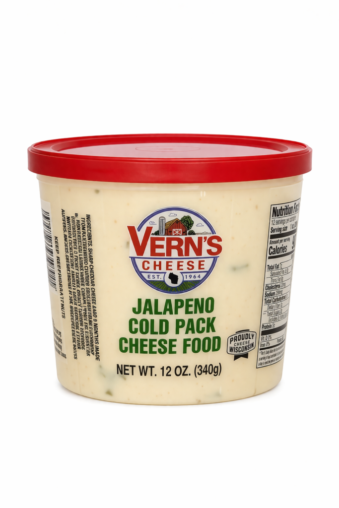 Vern's Pepper Cheese Spread 12oz