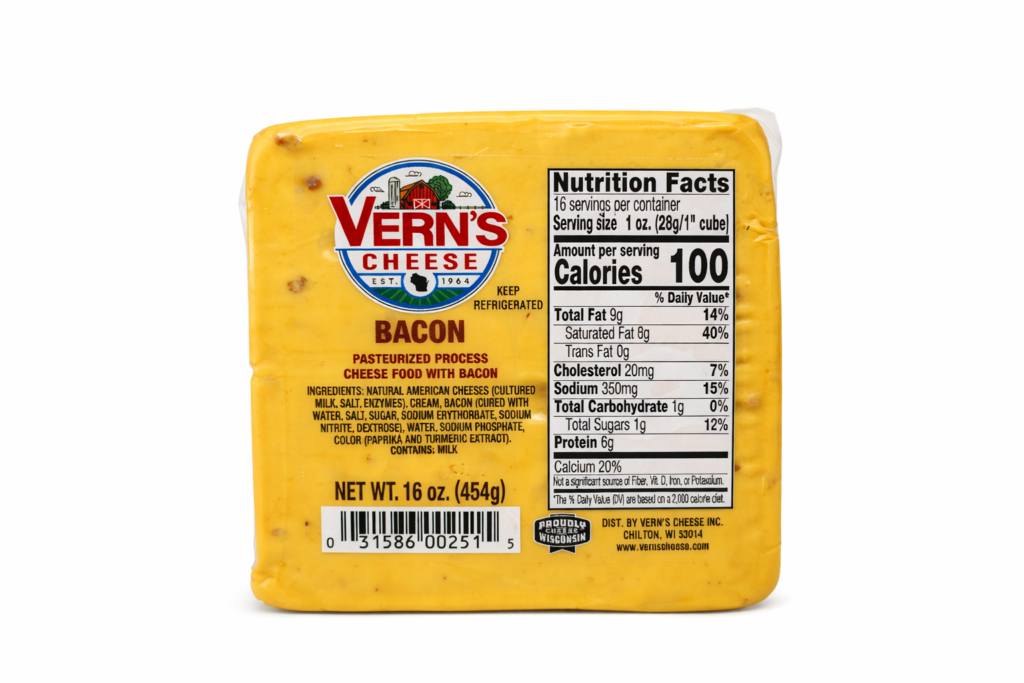 Vern's Bacon Cheese 1lb