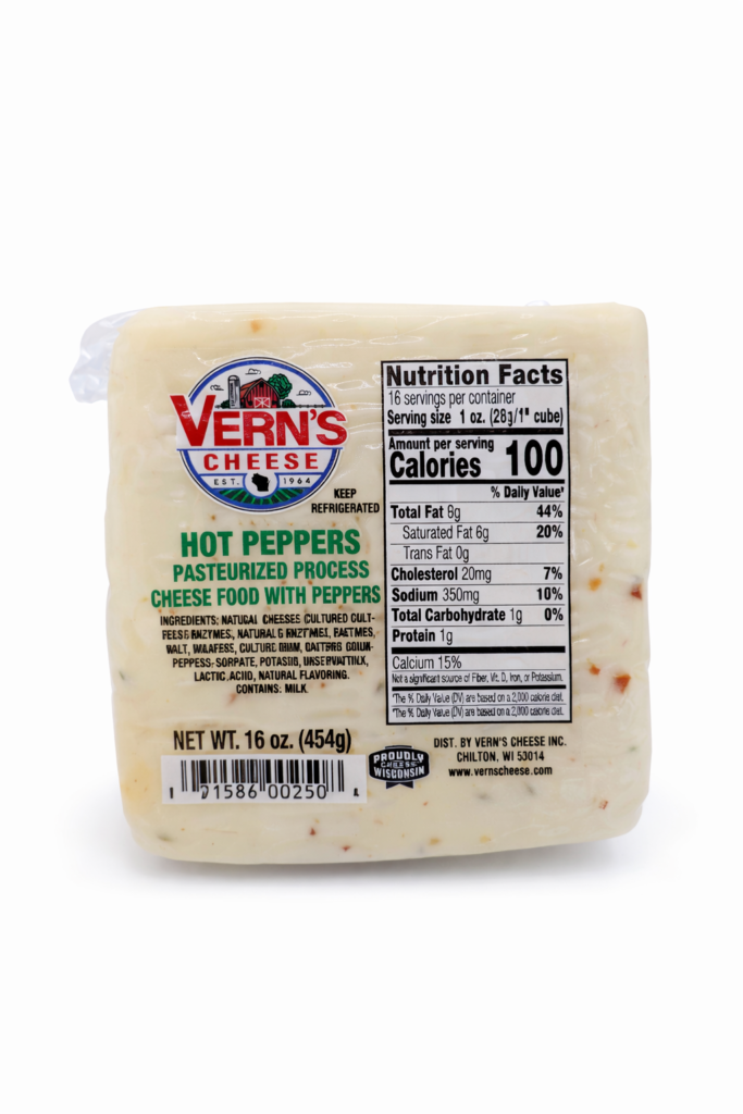 Vern's Pepper Cheese 1lb