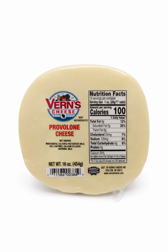 Vern's Provolone Cheese 1 lb