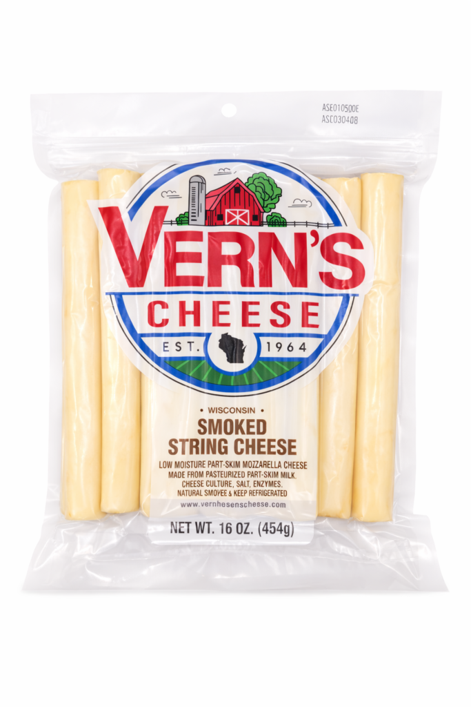 Vern's Smoked String Cheese 1lb