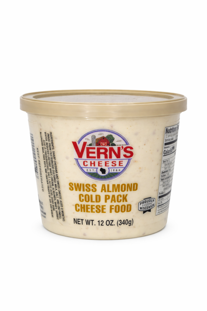 Vern's Swiss & Almond Cheese Spread 12oz
