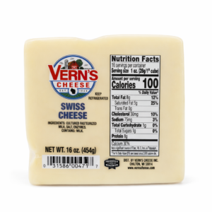 Vern's Swiss Cheese 1 lb