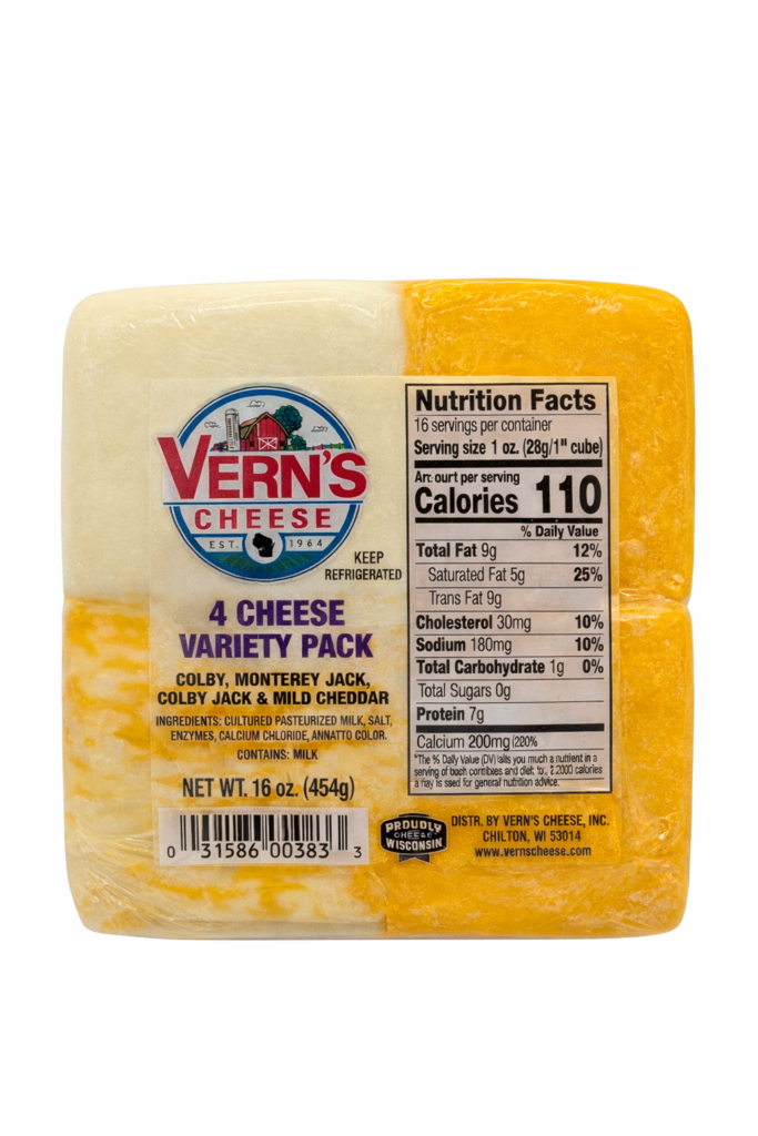 Vern's Variety Cheese Pack 1lb