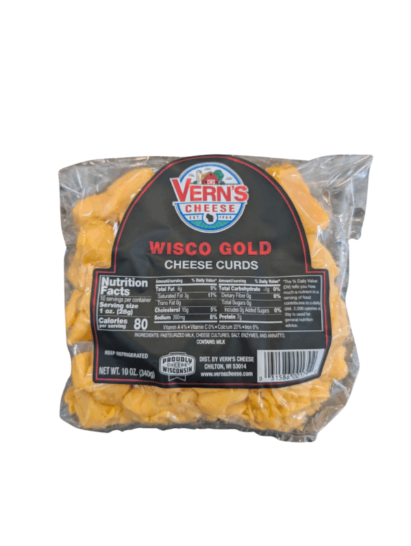 Vern's 10oz Wisco Gold Curds