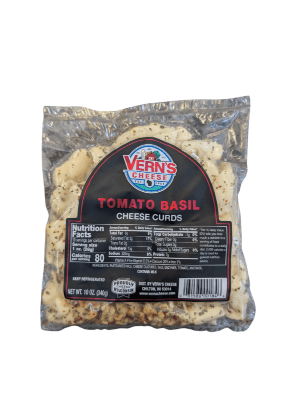 Vern's 10oz Tomato Basil Curds