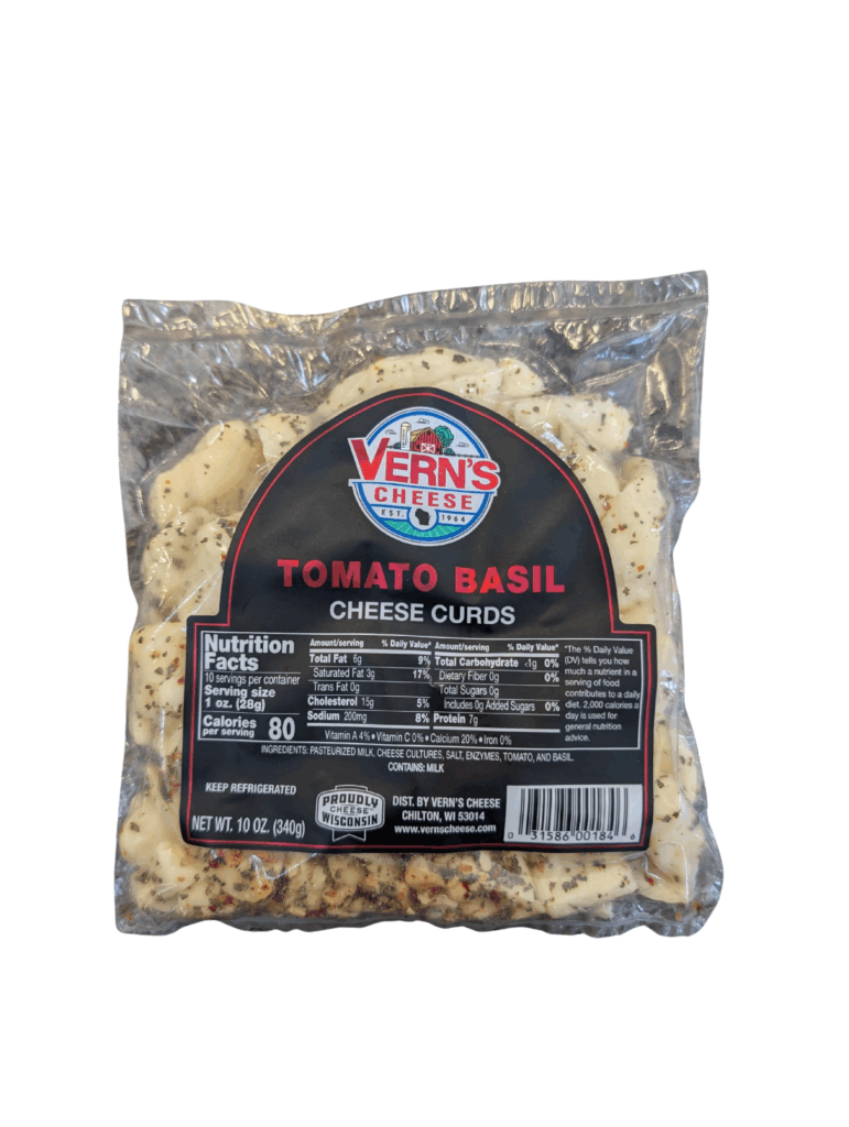 Vern's 10oz Tomato Basil Curds