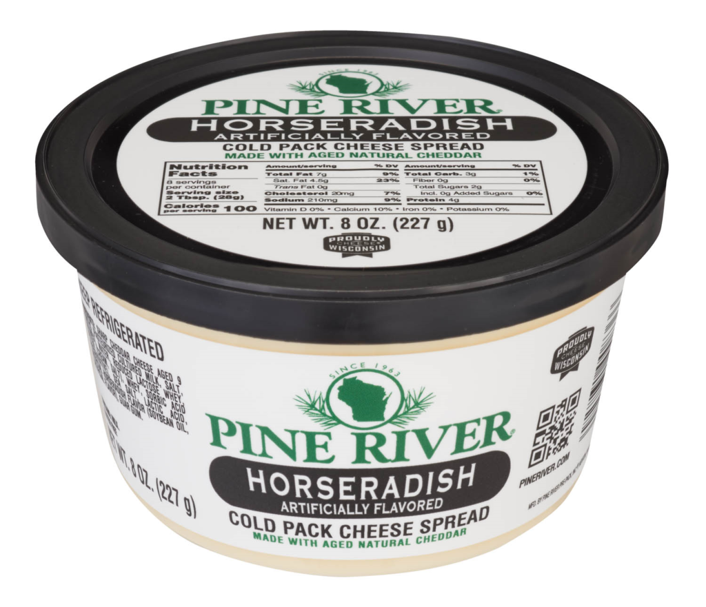 Pine River Horseradish Cheese Spread 8oz